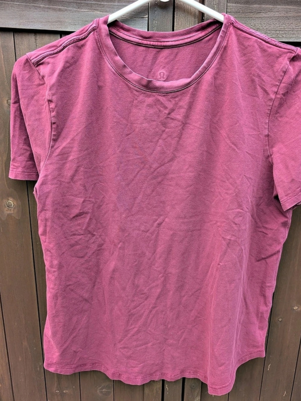 lululemon Love Crew Short Sleeve T-Shirt Maroon/Purple Short Sleeve T-Shirt